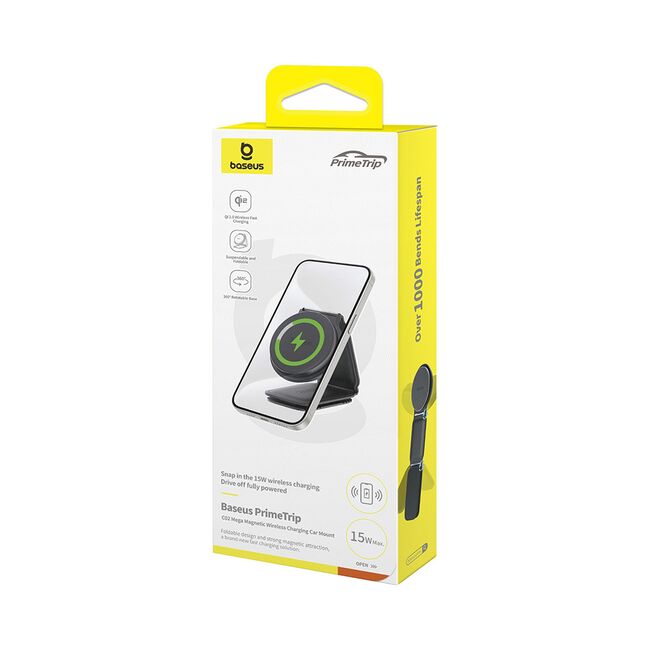 Suport auto cu incarcare Qi2 wireless 15W Baseus C40169003111-00