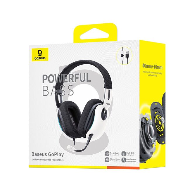 Casti gaming cu lumina LED Baseus GoPlay 1 Max, A00181003213-00
