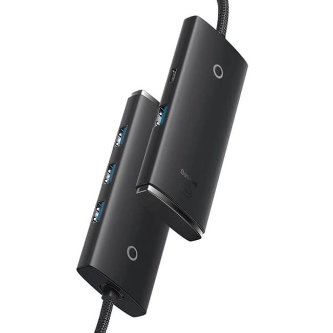 Docking station USB la 4x USB, Type-C Baseus, 0.25m, WKQX030001