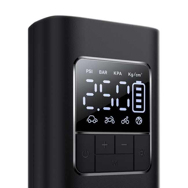 Compresor auto, pompa electrica Baseus Super Mini Pro, negru