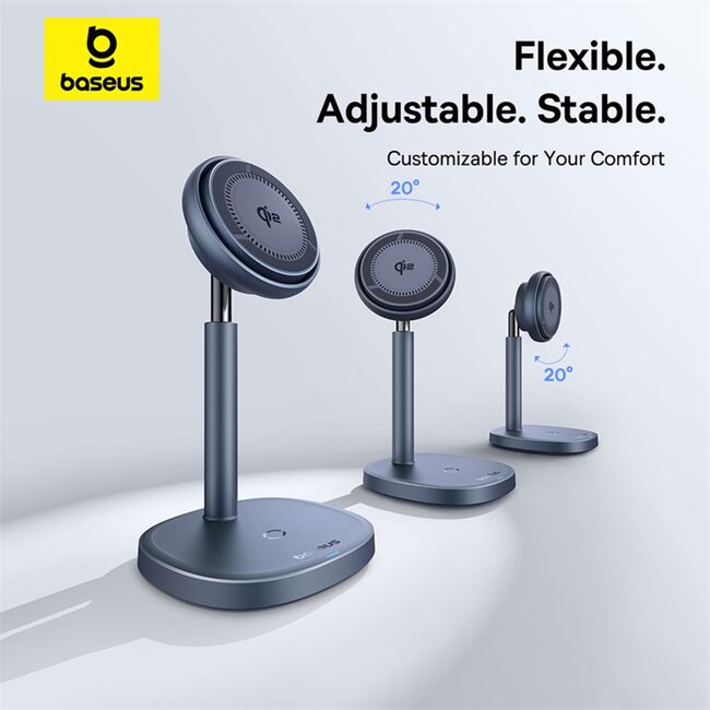 Statie incarcare wireless Baseus Orbit 2 Pro, gri, P10273500813-00