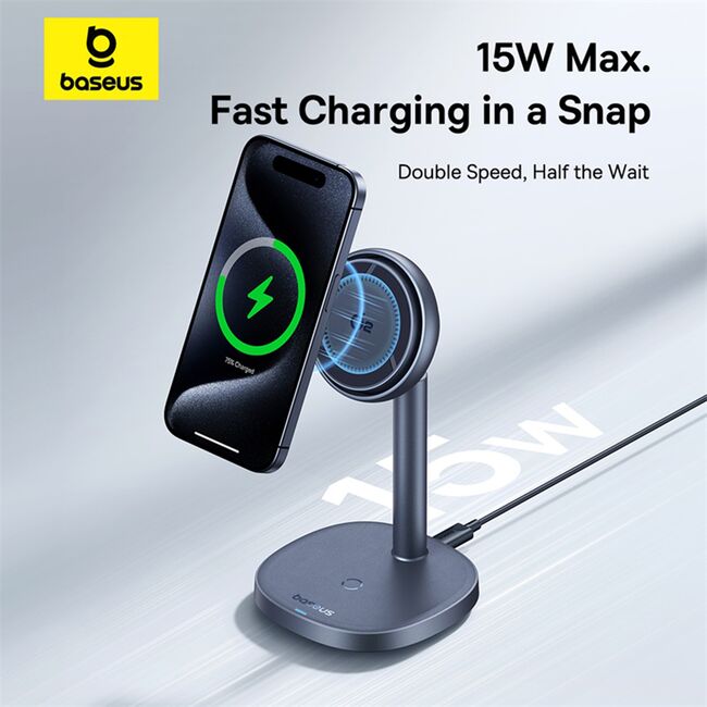 Statie incarcare wireless Baseus Orbit 2 Pro, gri, P10273500813-00