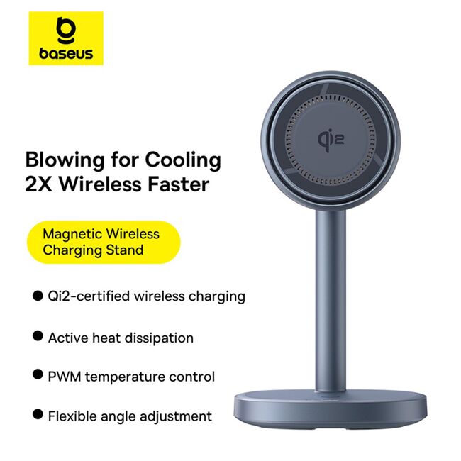 Statie incarcare wireless Baseus Orbit 2 Pro, gri, P10273500813-00