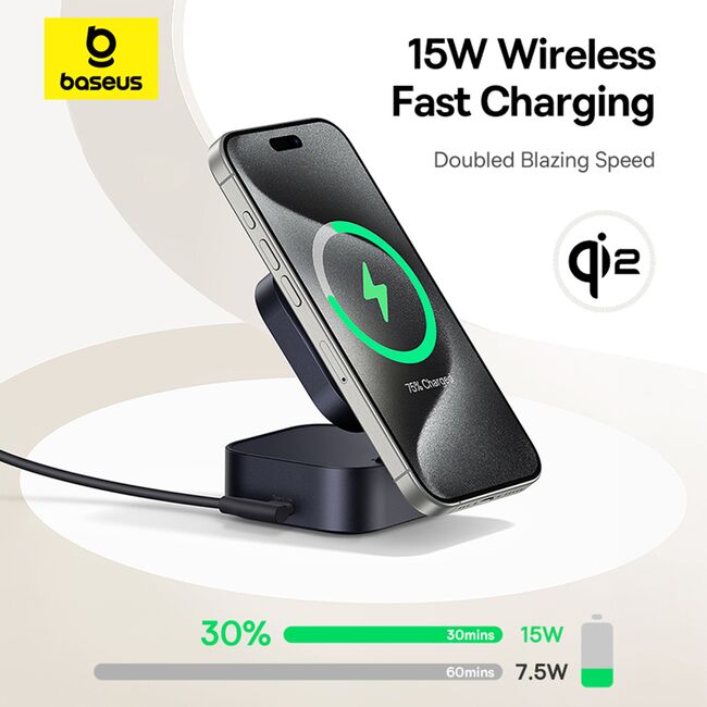 Statie incarcare Fast Charging Baseus PicoGo 2in1 Fast Charger, cu cablu Type-C la Type-C, 67W, P10276800123-00