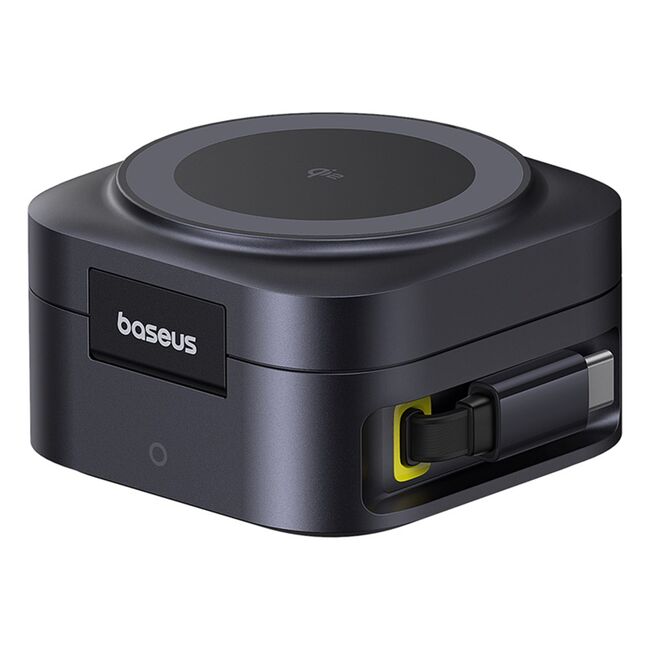 Statie incarcare Fast Charging Baseus PicoGo 2in1 Fast Charger, cu cablu Type-C la Type-C, 67W, P10276800123-00