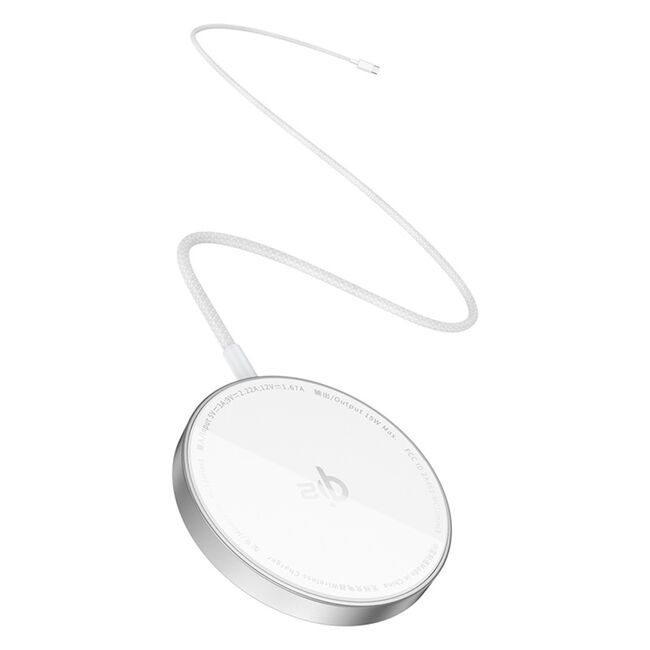 Incarcator wireless Baseus Simple Mini4 Air, 15W, gri, P10278200S11-00