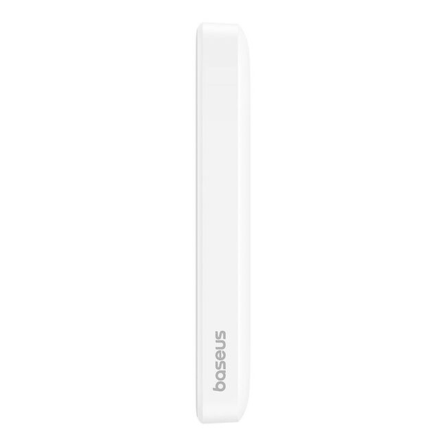 Baterie externa Baseus - power bank magnetic mini air (p10059002223-00) - usb-c, magsafe, 6000mah, 20w - alb