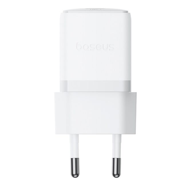 Incarcator Fast Charging Type-C Baseus Palm cu cablu Type-C la Type-C 1m, PD 20W, alb P10111602213-01