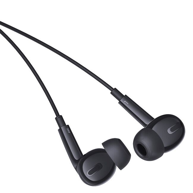 Casti Baseus - wired earphones encok cz18 (a00170100213-z1) - type-c, 20hz-20khz - moon white