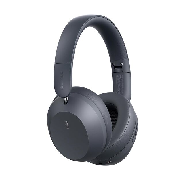 Casti Baseus - wireless headphones bass 35 max (a00070800821-00) - on-ear, bluetooth 5.3, sound isolation, foldable - twilight grey