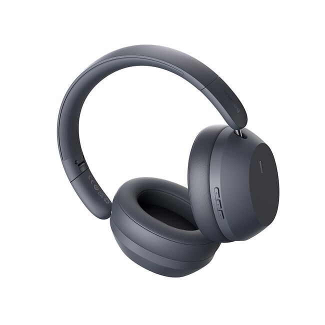 Casti Baseus - wireless headphones bass 35 max (a00070800821-00) - on-ear, bluetooth 5.3, sound isolation, foldable - twilight grey