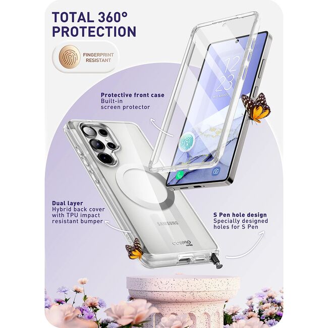 Husa Samsung Galaxy S25 Ultra I-Blason Cosmo, transparenta