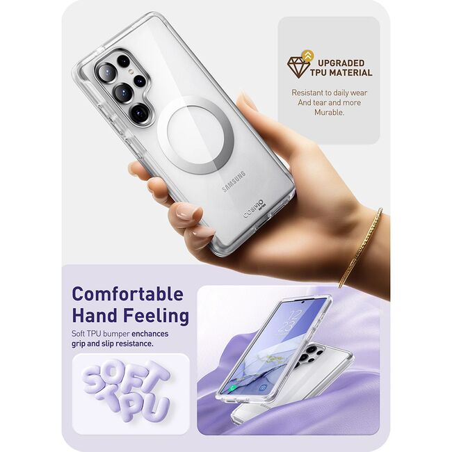 Husa Samsung Galaxy S25 Ultra I-Blason Cosmo, transparenta