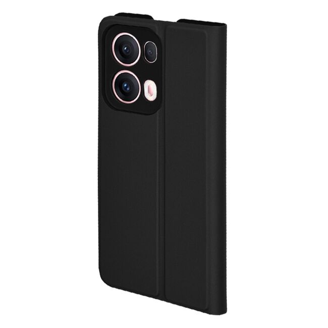 Husa pentru  Oppo Reno 13 Pro tip carte BookFlip, inchidere magnetica, Negru