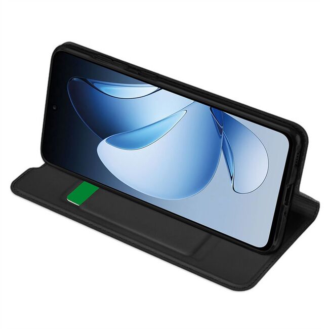 Husa pentru  Oppo Reno 13 tip carte BookFlip, inchidere magnetica, Negru