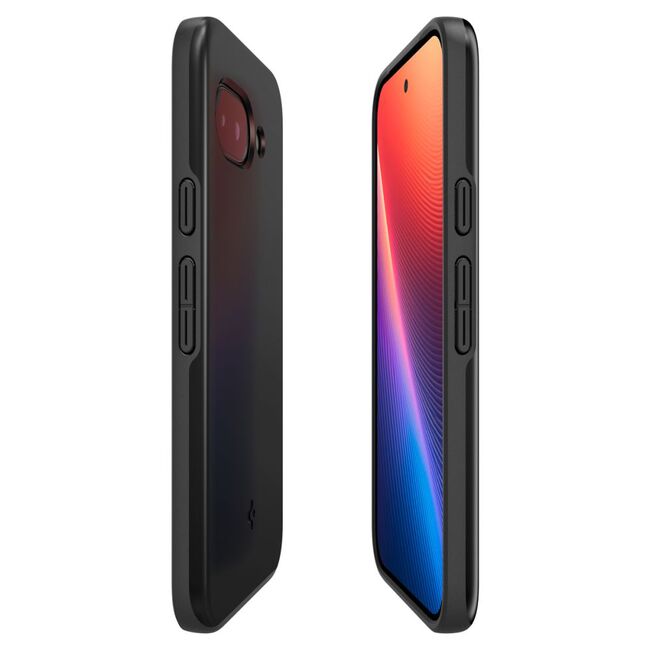 Husa pentru  iPhone 16e Spigen - Thin Fit MagSafe - Negru denim