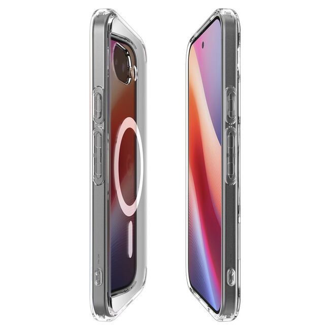 Husa pentru  iPhone 16e Spigen - Ultra Hybrid MagSafe - Clear