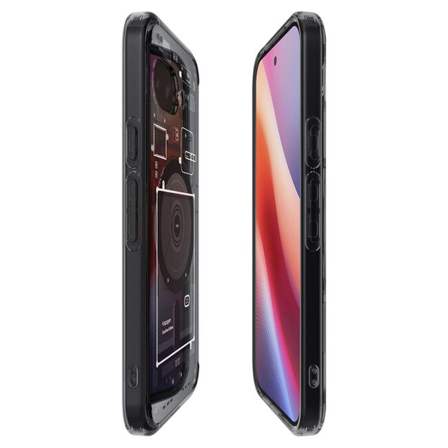 Husa pentru  iPhone 16e Spigen - Ultra Hybrid Zero One MagSafe - Negru royal