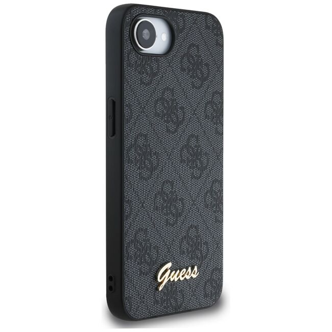 Husa premium pentru  iPhone 16e Guess Elegance Series - Negru