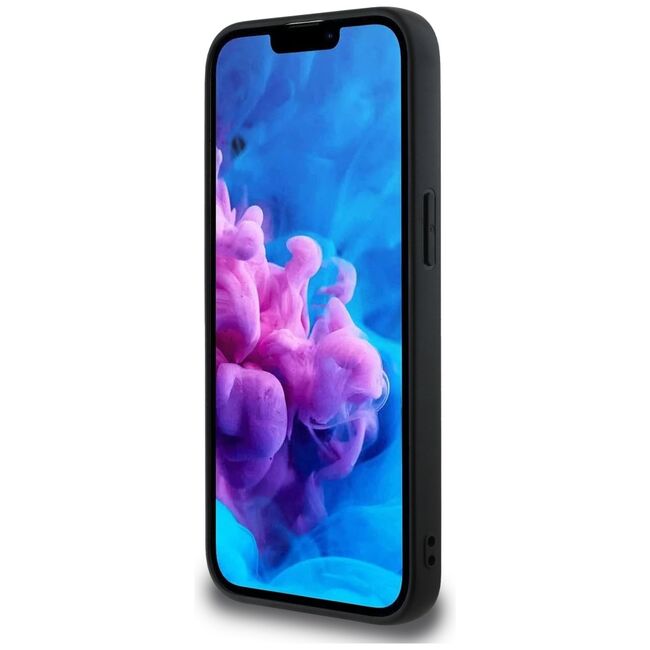 Husa premium pentru  iPhone 16e Guess Elegance Series - Negru