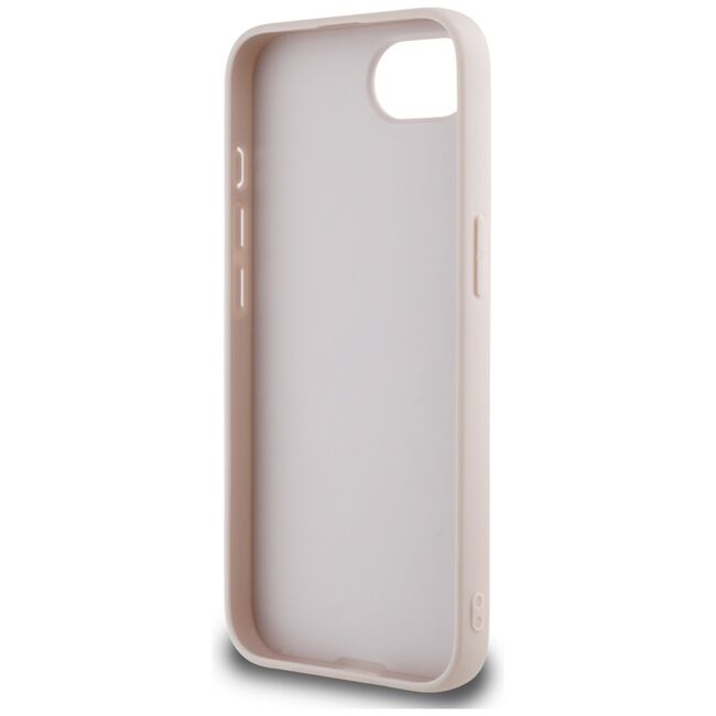 Husa premium pentru  iPhone 16e Guess Elegance Series - Roz pal