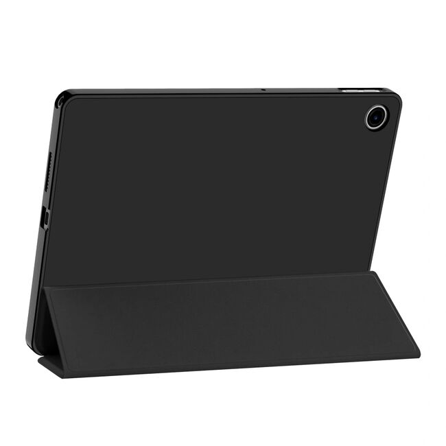 Husa pentru Lenovo Tab 10.1 2025 TB311 Soft Shell cu functie wake-up/sleep si compartiment pentru stylus, tip stand - Negru
