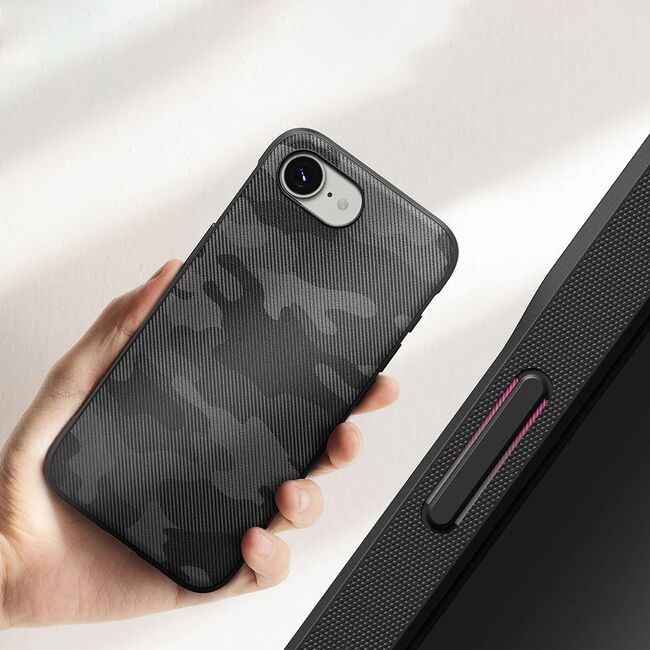 Husa iPhone 16e Ringke Onyx Design, camuflaj