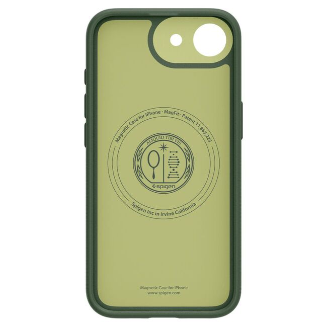 Husa iPhone 16e Spigen Caseology Nano Pop MagSafe, verde