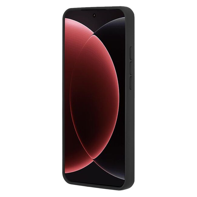 Husa de protectie pentru  Xiaomi 15 Ultra premium cu inel stand rotativ, suport magnetic si bumper anti-alunecare - Negru