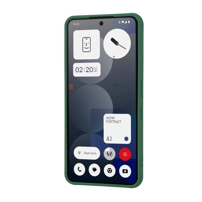 Husa pentru  Nothing Phone (3a) Pro cu MagSafe, Ghost Series, frosted - Verde