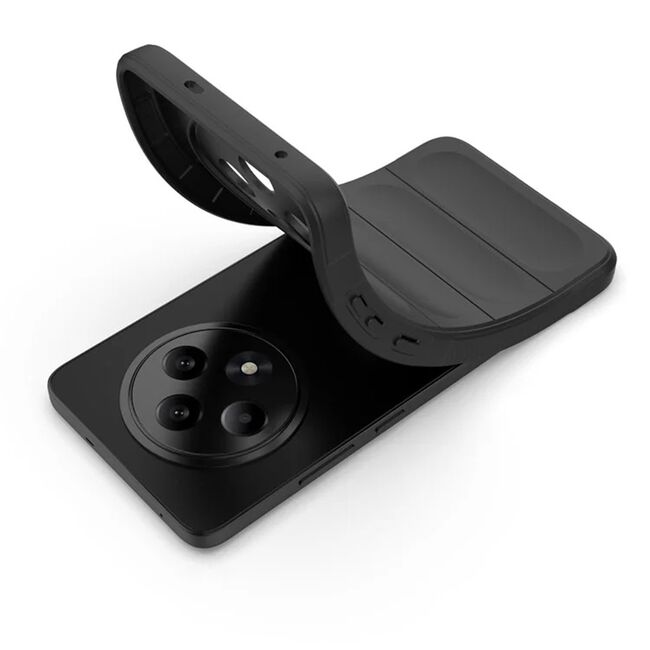 Husa pentru  Oppo Reno 12F, 12FS Liquid Silicone, Microfibre Lining, Non-Slip Airbag Design, Albastru
