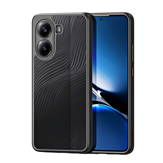 Husa pentru  Poco X7 Pro Flowing Lines Comfort Grip - transparent