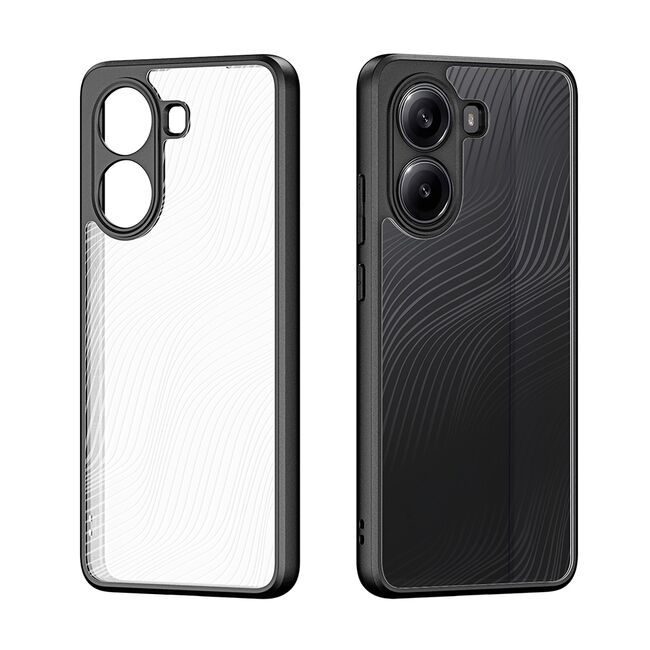 Husa pentru  Poco X7 Pro Flowing Lines Comfort Grip - transparent