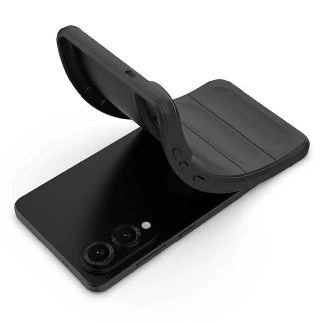Husa pentru  Samsung Galaxy S25 Edge Liquid Silicone, Microfibre Lining, Non-Slip Airbag Design, Mov