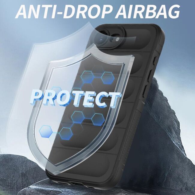 Husa pentru  iPhone 16e Liquid Silicone, Microfibre Lining, Non-Slip Airbag Design, Negru