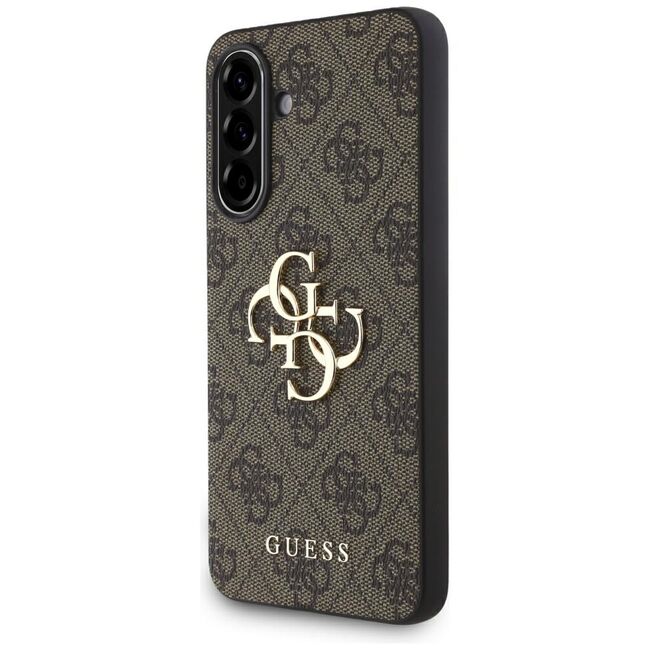 Husa premium pentru  Samsung Galaxy A36 Guess Elegance Series - Maro deschis