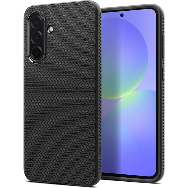 Husa premium pentru  Samsung Galaxy A36 Spigen - Liquid Air - Negru denim