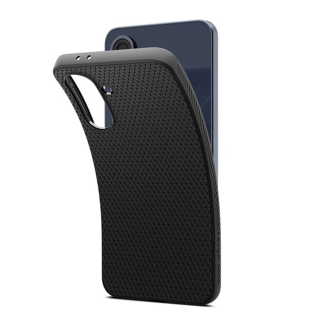 Husa premium pentru  Samsung Galaxy A36 Spigen - Liquid Air - Negru denim