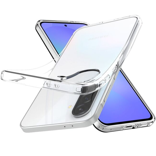 Husa premium pentru  Samsung Galaxy A36 Spigen - Liquid Crystal - Transparent