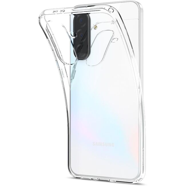 Husa premium pentru  Samsung Galaxy A36 Spigen - Liquid Crystal - Transparent