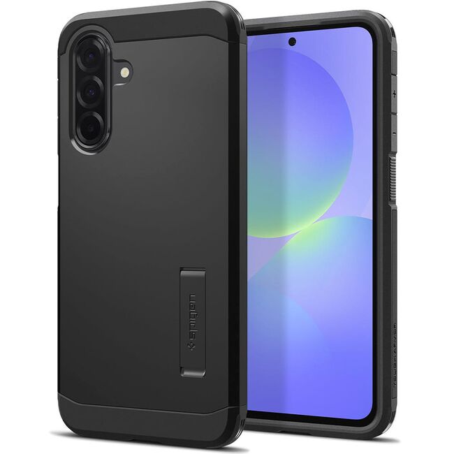 Husa premium pentru  Samsung Galaxy A36 Spigen - Tough Armor - Negru