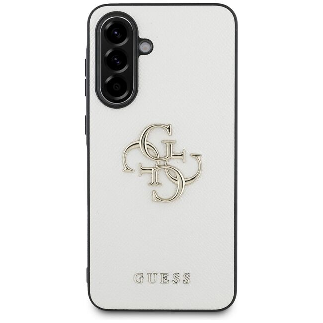 Husa premium pentru  Samsung Galaxy A56 Guess Elegance Series - Bej