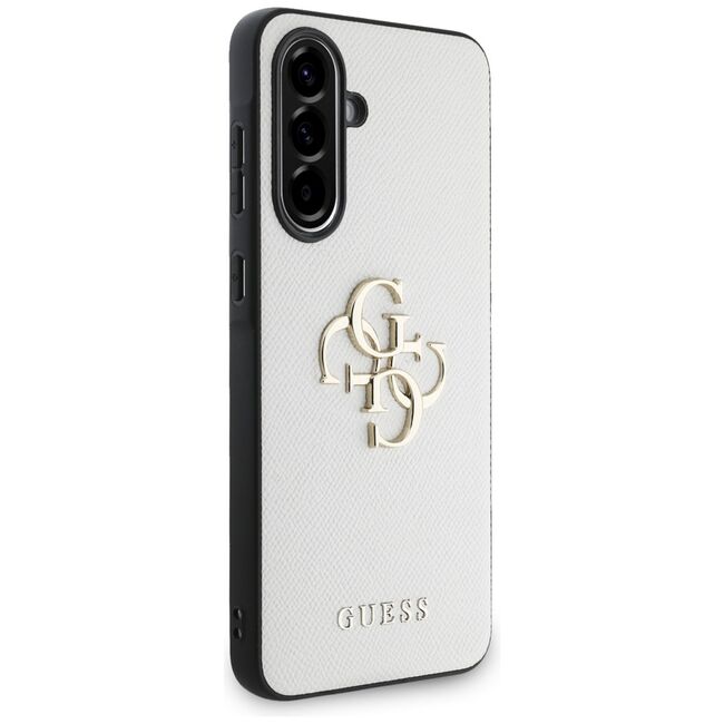 Husa premium pentru  Samsung Galaxy A56 Guess Elegance Series - Bej