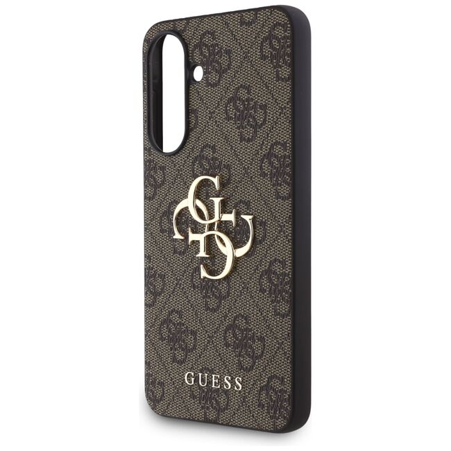 Husa premium pentru  Samsung Galaxy A56 Guess Elegance Series - Maro