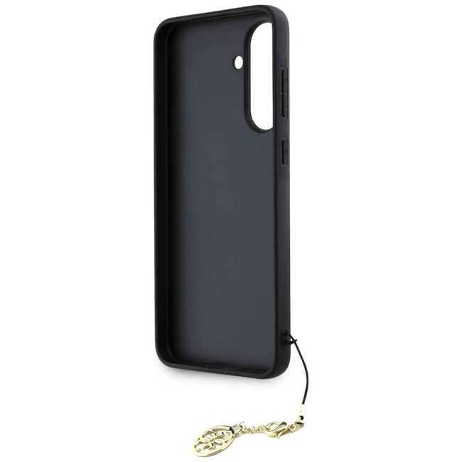 Husa premium pentru  Samsung Galaxy A56 Guess Elegance Series - Negru denim