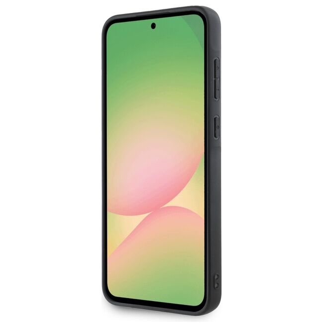 Husa premium pentru  Samsung Galaxy A56 Guess Elegance Series - Negru