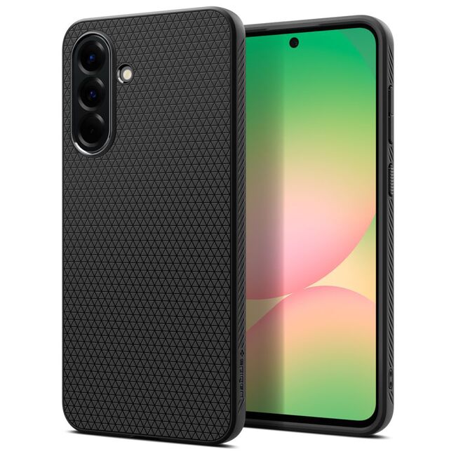 Husa premium pentru  Samsung Galaxy A56 Spigen - Liquid Air - Negru denim