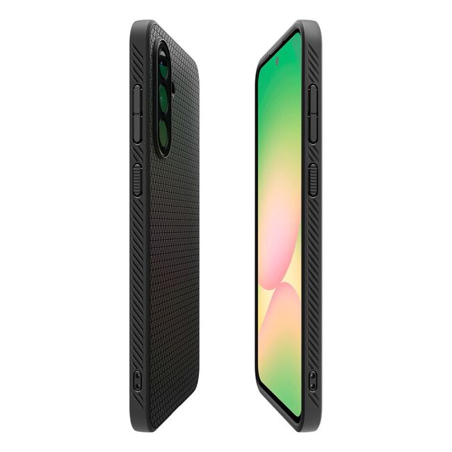 Husa premium pentru  Samsung Galaxy A56 Spigen - Liquid Air - Negru denim