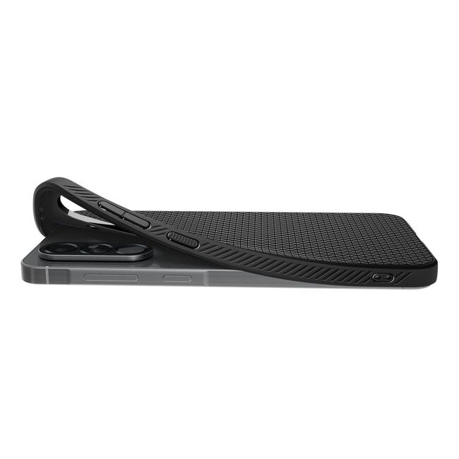 Husa premium pentru  Samsung Galaxy A56 Spigen - Liquid Air - Negru denim