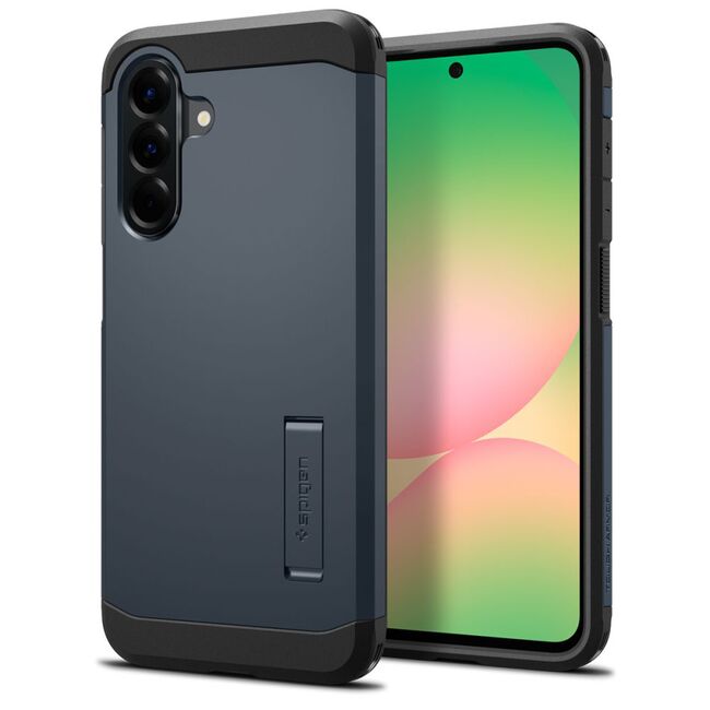 Husa premium pentru  Samsung Galaxy A56 Spigen - Tough Armor - Metal slate